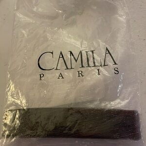 Camila Paris AD822 French Hair Barrette Clip Tortoise Shell 3.6”